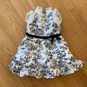 Janie and Jack toile dress